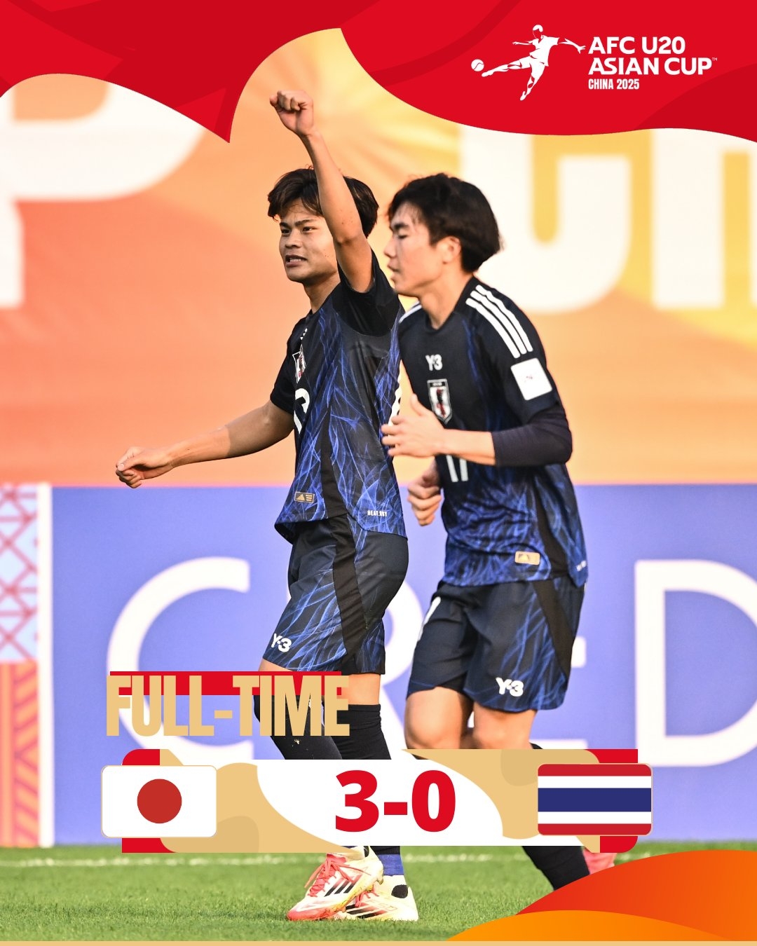  日本U20主帥賽后：雖然全取三分，但球隊各方面都有待提升