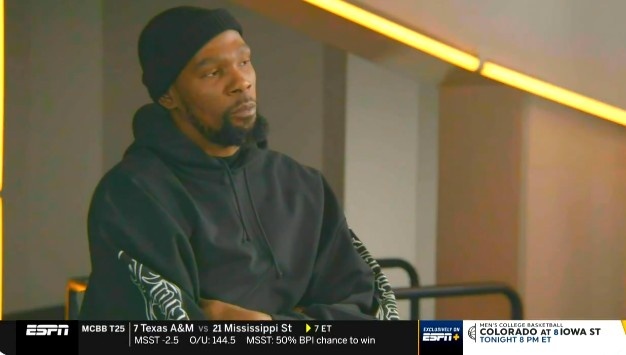  還打多久退役？KD：目前無法預(yù)測終點 可能會發(fā)生也可能不會
