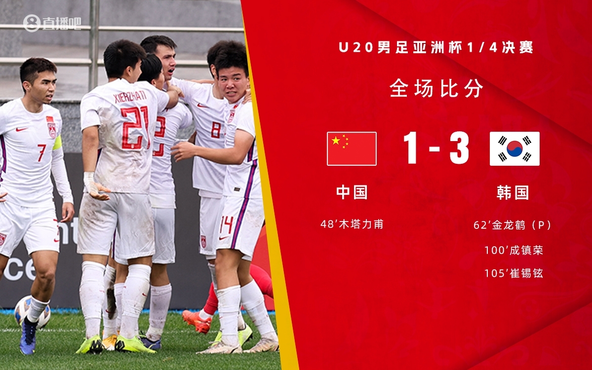  復(fù)仇！U22國(guó)足絕殺復(fù)仇韓國(guó)，2年前U20亞洲杯加時(shí)憾負(fù)無緣世青賽