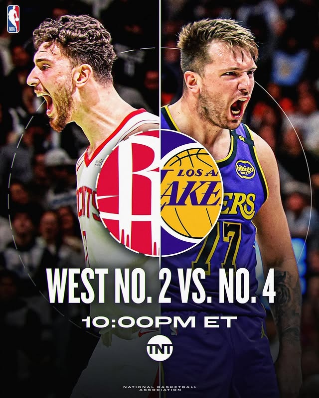  狂野西部焦點大戰(zhàn)！NBA官方發(fā)布火湖大戰(zhàn)海報：申京VS東契奇